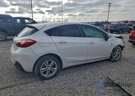 2018 Chevrolet Cruze Lt из США, поврежденный, VIN 3G1BE6SM6JS655232